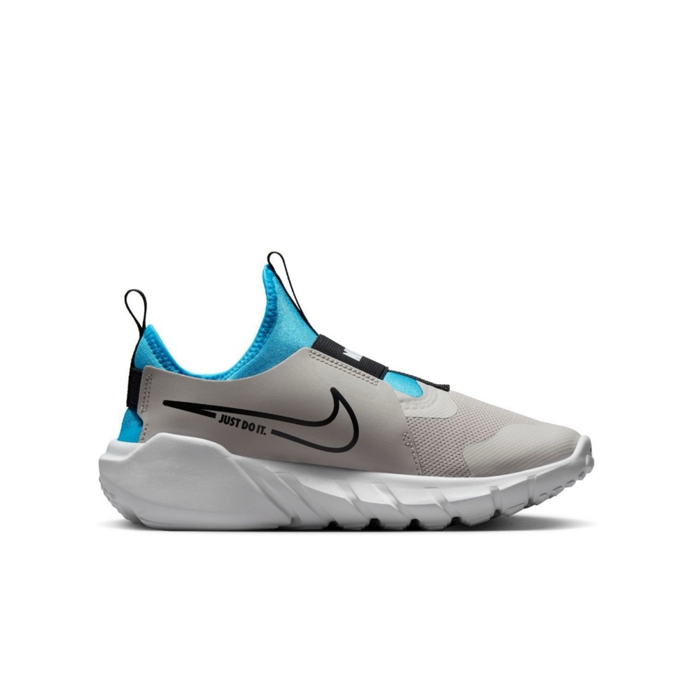 Nike Kids Slip-On Sneakers - Gray and Blue